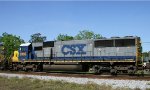 CSXT 2499 heads towards Bennett yard